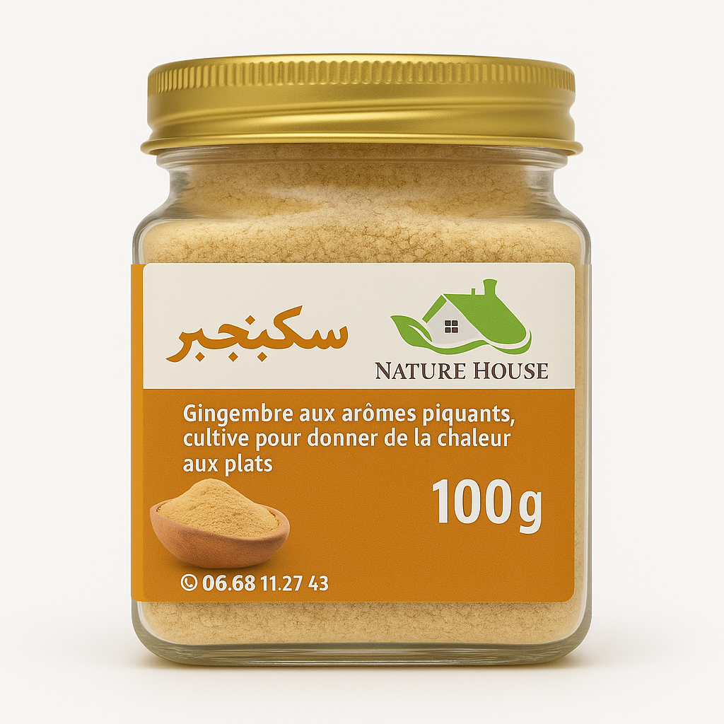 Poudre de Gingembre Nature 100g